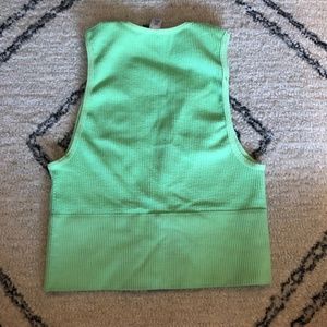 Neon Green Crop-Top